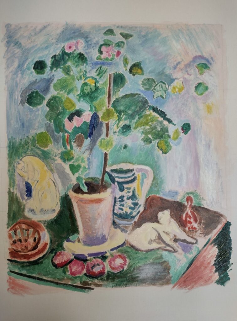 Matisse-ish (oil on canvas), 18x14 - NFS