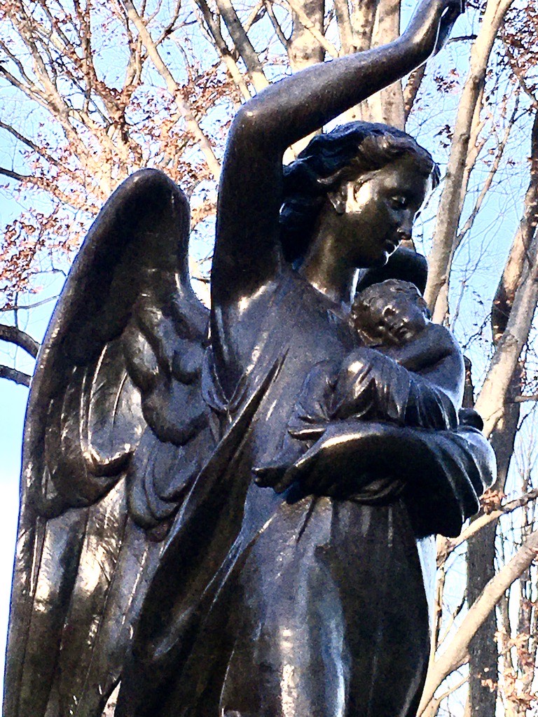 Angel Mother and Child