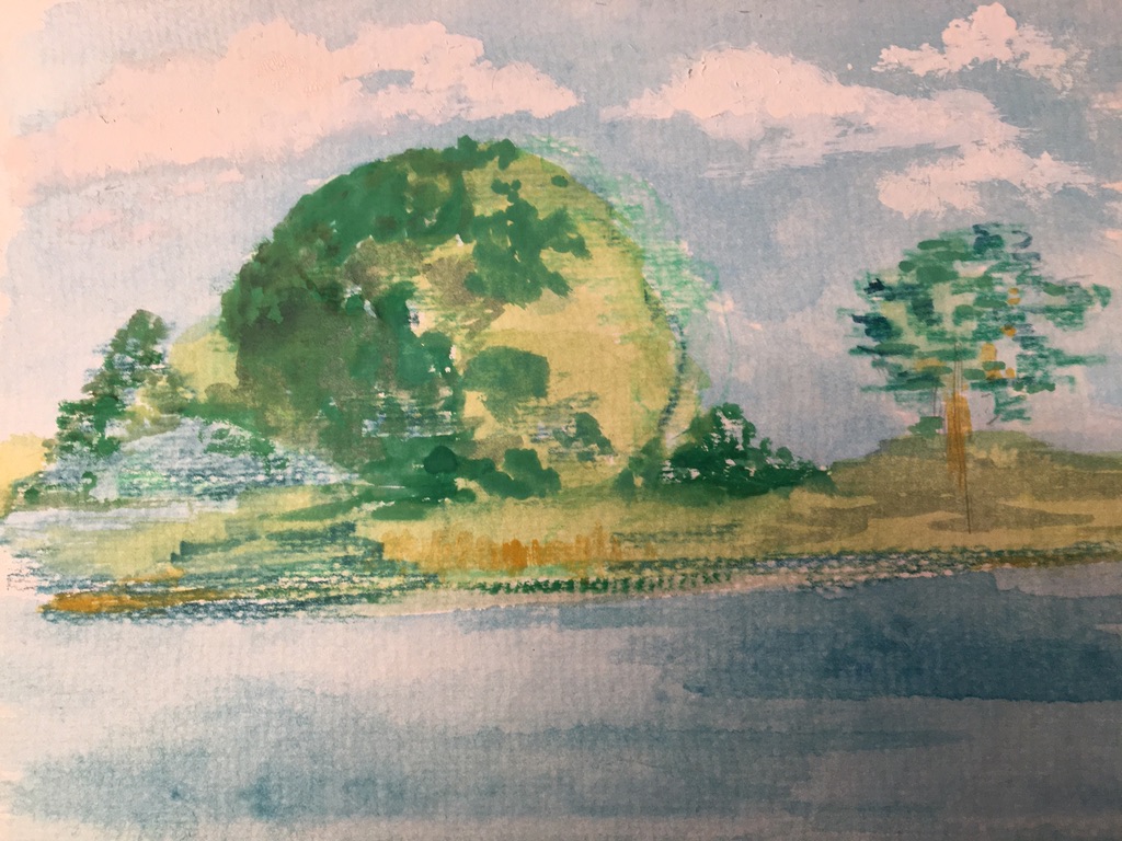 Summer Trees (watercolor), Negotiable