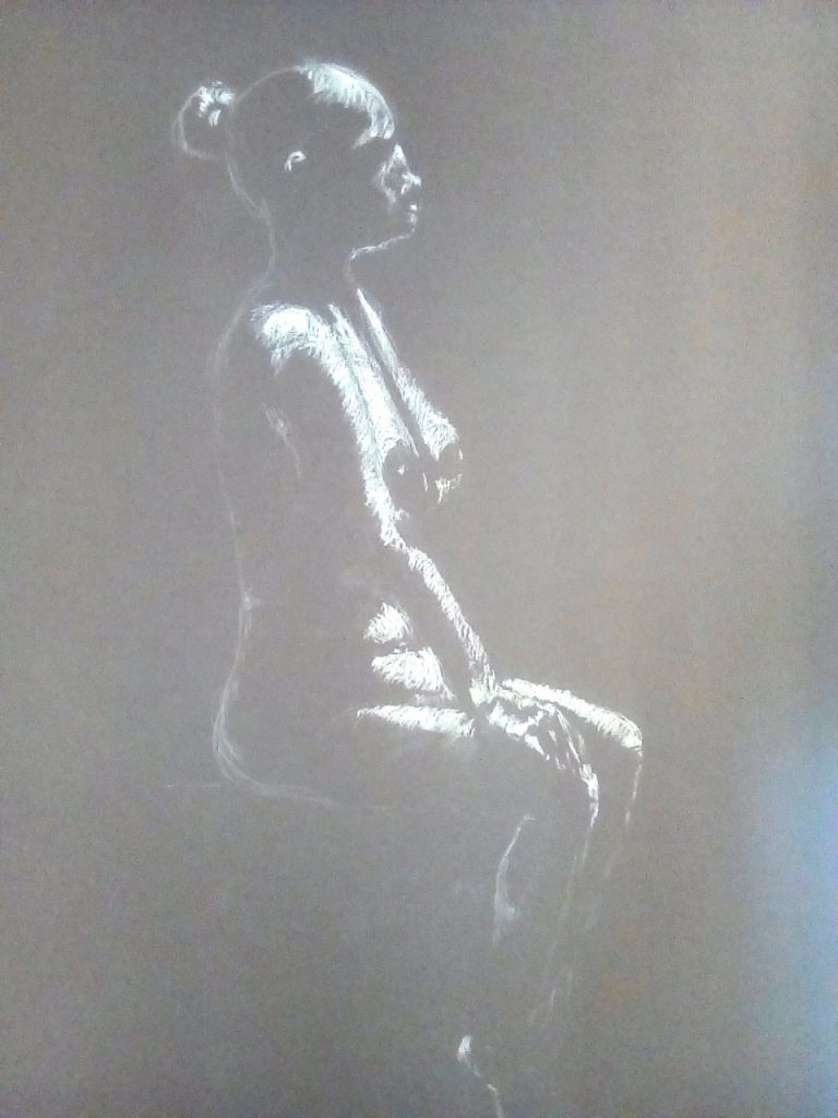 Marisol (charcoal on paper), 22x30 - NFS