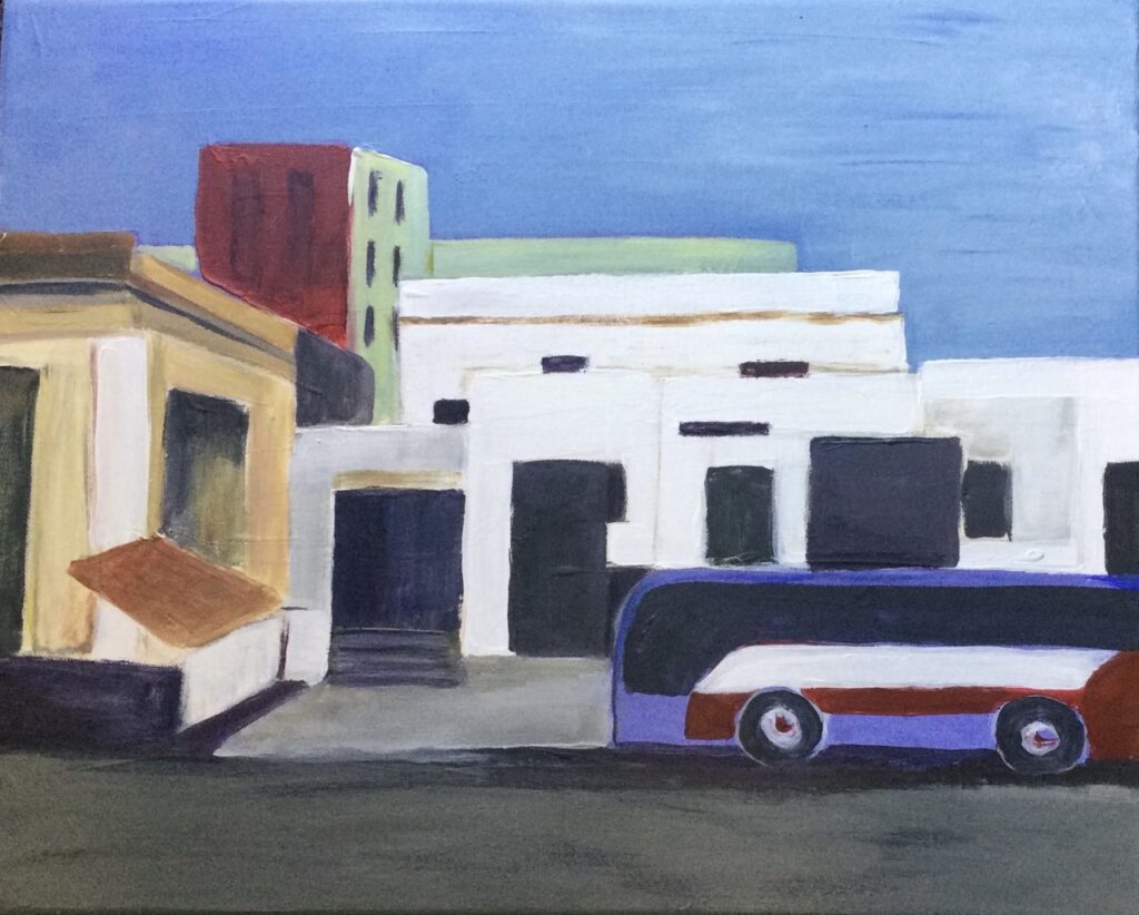 Havana Street (acrylic, 16x20) - NFS