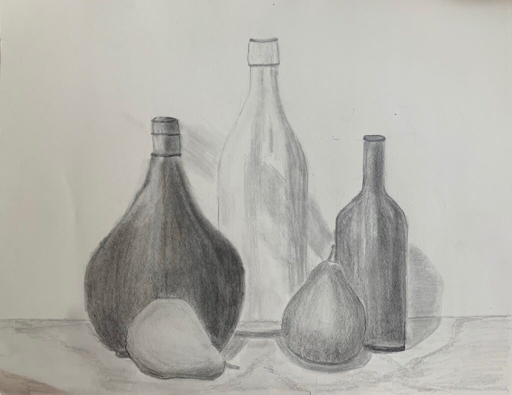  Still Life (graphite on drawing paper), 11x14 - NFS